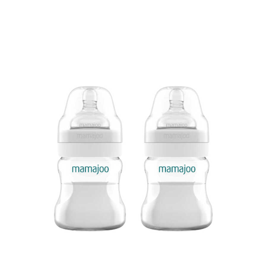 Antikolik-Fläschchen-Set 150 ml 0+ Monate | Langsamer Fluss, 2-teilig - Mamajoo