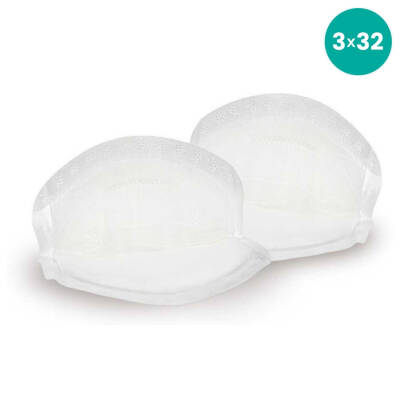 3D Disposable Göğüs Pedi Ultra Emici ve İnce, 3 X 32 Adet