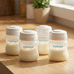 Breastmilk & Formula Storage Containers 150 Ml | Compatible With Breast Pumps, 4-Pack - 2