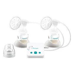 Stillset | Elektrische USB-Doppel-Brustpumpe mit Thermotasche als Geschenk 150 ml - 2