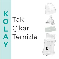 Gece & Gündüz Antikolik Biberon 270 ml 6 Ay+ | Orta Akışlı - 6