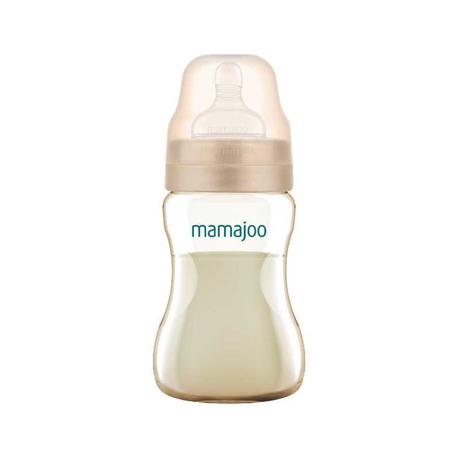 Gold Plus Anti-Kolik-Flasche 250 ml 6 Monate+ | Mittlerer Durchfluss - Mamajoo