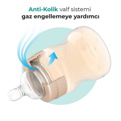 Gold Plus Anti-Kolik-Flasche 250 ml 6 Monate+ | Mittlerer Durchfluss - 3