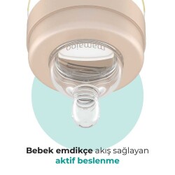 Gold Plus Anti-Kolik-Flasche 250 ml 6 Monate+ | Mittlerer Durchfluss - 5