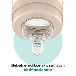 Gold Plus Antikolik Biberon Seti 250 ml 6 Ay+ | Orta Akışlı, İkili - 5