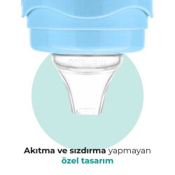 Antikolik Anti-Leck Lernbecher 270 ml Powder Blue, 9 Monate+ - 5