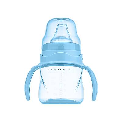Antikolik Akıtmaz Alıştırma Bardağı 160 ml Powder Blue, 6 Ay+