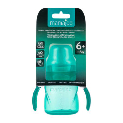 Antikolik Akıtmaz Alıştırma Bardağı 160 ml Yeşil, 6 Ay+ - 8