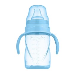 Anti-Colic Spill-Proof Trainer Cup With Handles 270 Ml Powder Blue, 9+ Months - 1
