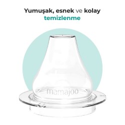 Anti-Colic Spill-Proof Trainer Cup With Handles 270 Ml Powder Blue, 9+ Months - 4