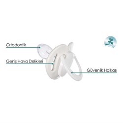 Mamajoo Orthodontic Design Twin Soothers (Red-Ladybug) 0+ months - 4