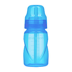 Antikolik Akıtmaz Pipetli Bardak 270 ml Mavi, 12 Ay+ - 1