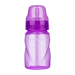 Antikolik Akıtmaz Pipetli Bardak 270 ml Mor, 12 Ay+ - Mamajoo