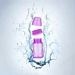 Antikolik Akıtmaz Pipetli Bardak 270 ml Mor, 12 Ay+ - 7
