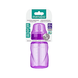 Antikolik Akıtmaz Pipetli Bardak 270 ml Mor, 12 Ay+ - 8
