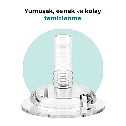 Antikolik Anti-Leck Trinkbecher mit Strohhalm 270 ml Lila, 12 Monate+ - 4