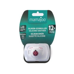 Ortodontik Emzik 12 Ay+ Uğur Böceği | Tekli, Silikon, Damaklı - Saklama Kabı Hediyeli - 8