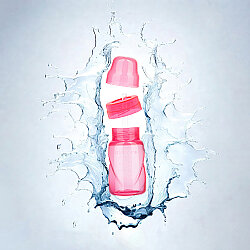 Antikolik Anti-Leck Trinkbecher mit Trinkhalm 270 ml Rosa, 12 Monate+ - 7