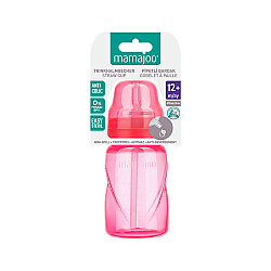 Antikolik Anti-Leck Trinkbecher mit Trinkhalm 270 ml Rosa, 12 Monate+ - 8
